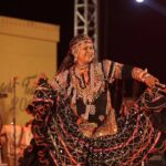 Harshdeep Kaur Instagram - The Desert Festival in the Golden City was a sight to behold, with enchanting cultural performances by renowned singer Harshdeep Kaur, Rajasthani folk artist Tagaram Bheel, and mesmerizing Kalbelia dance by Gulabo Devi. It was truly a dazzling showcase of talent. #TyoharonKaDes #ColoursOfIndia #DesertFestival #Jaisalmer #Harshdeepkaur #ExploreRajasthan #Travelrajasthan #RajasthanTourism #Rajasthan