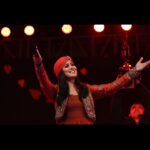 Harshdeep Kaur Instagram - Red-y to Rock ❣️ Moments from the @zeenews “Rangla Punjab” Social Media Awards, Chandigarh Photos @ronit_picture_perfect Styling @styledbysujata Asst @sia_03_ Outfit @studiobagechaa @_vaishnavii.3011 Jewellery @kiwibymusskan_jewelry