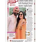 Harshdeep Kaur Instagram - Dilli ke do Dil-wale sharing their Love Story 💟 with @delhi.times #HarshdeepKaur #MankeetSingh #Lovestory #Valentines #DelhiTimes