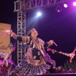 Harshdeep Kaur Instagram - The Desert Festival in the Golden City was a sight to behold, with enchanting cultural performances by renowned singer Harshdeep Kaur, Rajasthani folk artist Tagaram Bheel, and mesmerizing Kalbelia dance by Gulabo Devi. It was truly a dazzling showcase of talent. #TyoharonKaDes #ColoursOfIndia #DesertFestival #Jaisalmer #Harshdeepkaur #ExploreRajasthan #Travelrajasthan #RajasthanTourism #Rajasthan