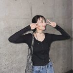 Haru Instagram - よく着るのは白と黒と紺🐻‍❄️🐦‍⬛🌌 でもこの春は明るい色に目移りしまくりです
