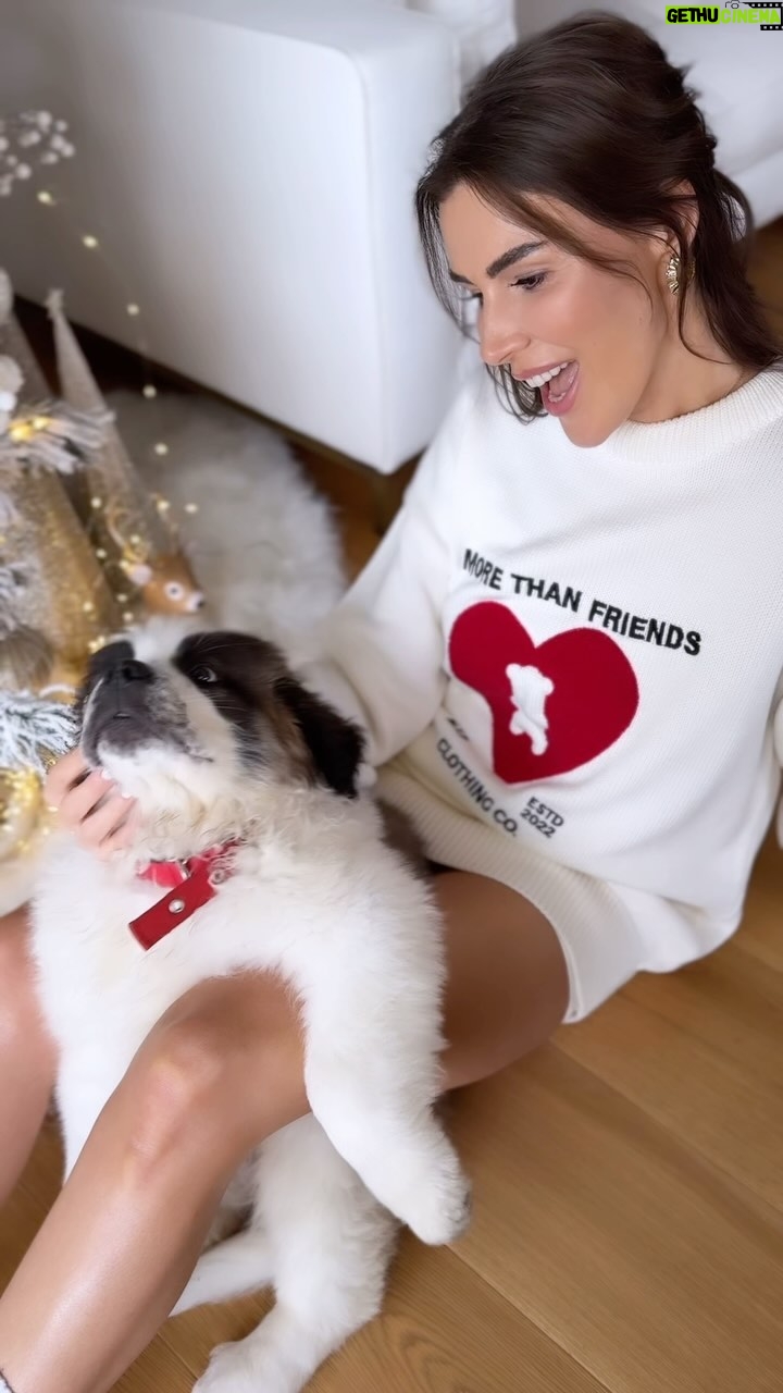 Hatice Şendil Instagram - More than friends/tombi🐶🪩🎄 #reklam