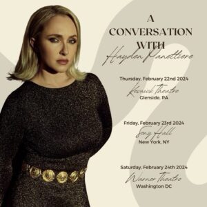 Hayden Panettiere Instagram - Hey everyone! I’d love for you to come join me live on these dates. It’ll be fun! Hope to see you all there!!!! 🫶🏼