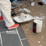 Hayden Panettiere Instagram – Bringing Sexy Back in my $1.99 suit from Ace Hardware.  Girls can do construction too!! #sexyback #construction #painting