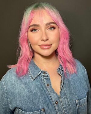 Hayden Panettiere Instagram - Love my new watermelon 🍉 vibes up top! Thanks @erickohair you’re the best! Xoxo
