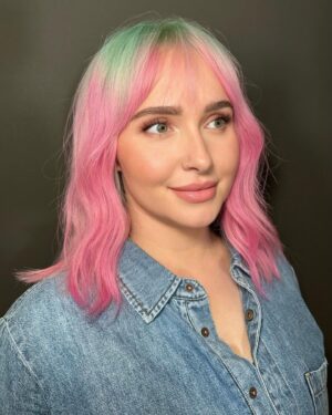 Hayden Panettiere Instagram - Love my new watermelon 🍉 vibes up top! Thanks @erickohair you’re the best! Xoxo