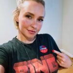 Hayden Panettiere Instagram – I voted, did you?? I hope everyone gets out there and makes sure they’re heard! #VOTE