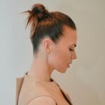Hayley Atwell Instagram - Getting ready with Iris in this structured ensemble for @jw_anderson show this morning in London. I have been collecting Jonathan’s pieces for while now. His work is distinctive and nods to an exaggerated aesthetic with humour and masterful craftsmanship. It’s a pleasure to celebrate his new collection with him today. Now for the party! Thanks to this stellar team: @rosefordestudio @stefanbertin @wendyrowe And little Iris for all her cuteness 🐶
