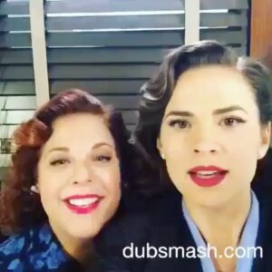 Hayley Atwell Instagram - Thinking about my previous life as a Dubsmash star and wondering if I should come out of retirement