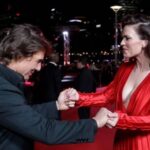 Hayley Atwell Instagram - Thank you, Sydney! What an epic night. @missionimpossible #missionworldtour 💣❤️‍🔥🧨 Styling @rosefordestudio Hair @dayaruci Makeup @naokoscintu Dress @congtriofficial Shoes @giuseppezanotti Jewels @piaget