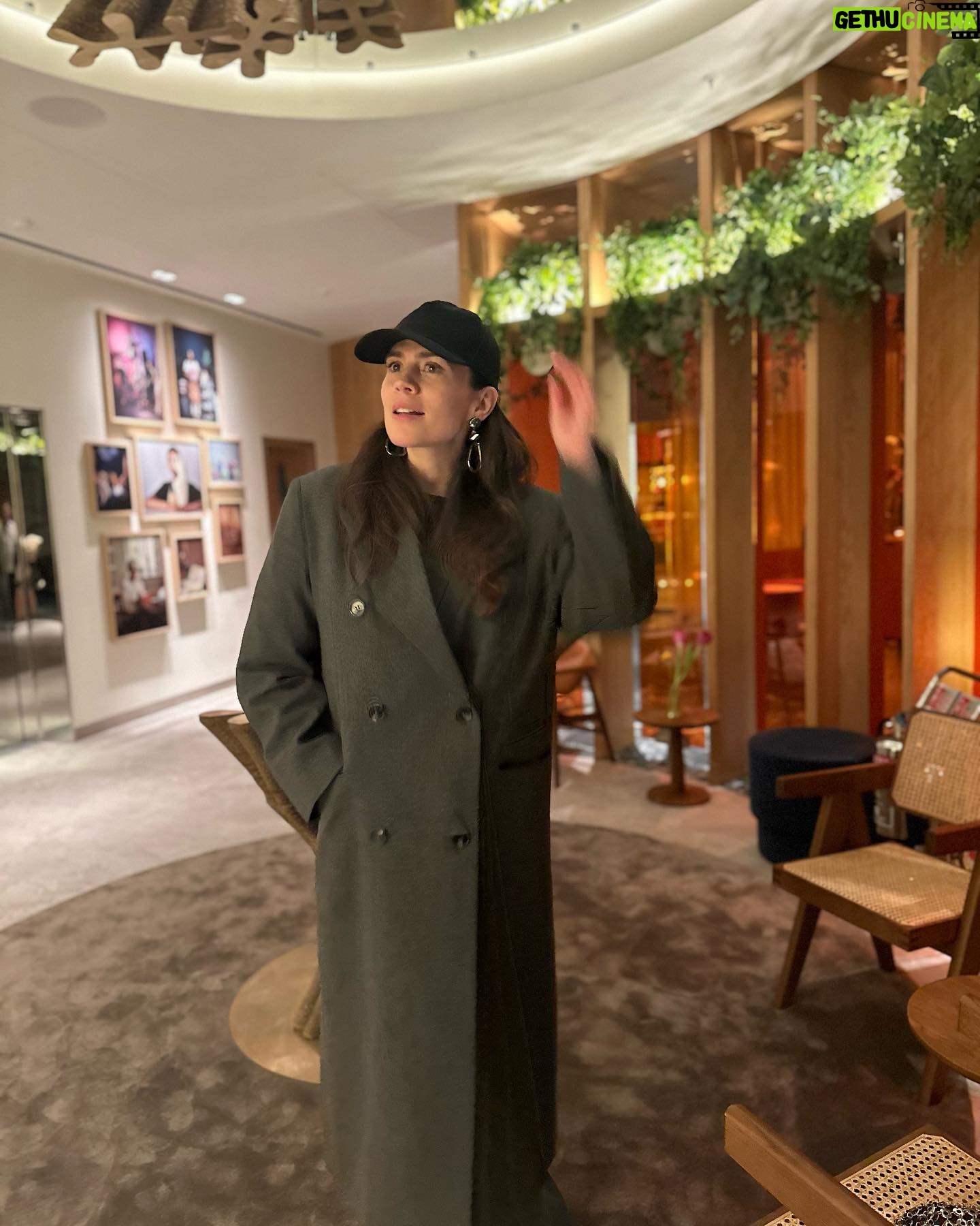 Hayley Atwell Instagram - That was delicious… treated my brilliant work team and agent extraordinaire to a New Year’s dinner at @lavolondon Thank you to the lovely and attentive staff and that outrageous menu of delights. 😋