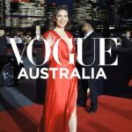 Hayley Atwell Instagram - Thanks for getting ready with me @vogueaustralia ❤️❤️ Styling @rosefordestudio Dress @congtriofficial Shoes @giuseppezanotti Jewels @piaget Hair @dayaruci Makeup @naokoscintu