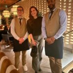 Hayley Atwell Instagram - That was delicious… treated my brilliant work team and agent extraordinaire to a New Year’s dinner at @lavolondon Thank you to the lovely and attentive staff and that outrageous menu of delights. 😋