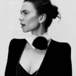 Hayley Atwell Instagram - Loved this shoot for @roseandivyjournal 🤍🖤