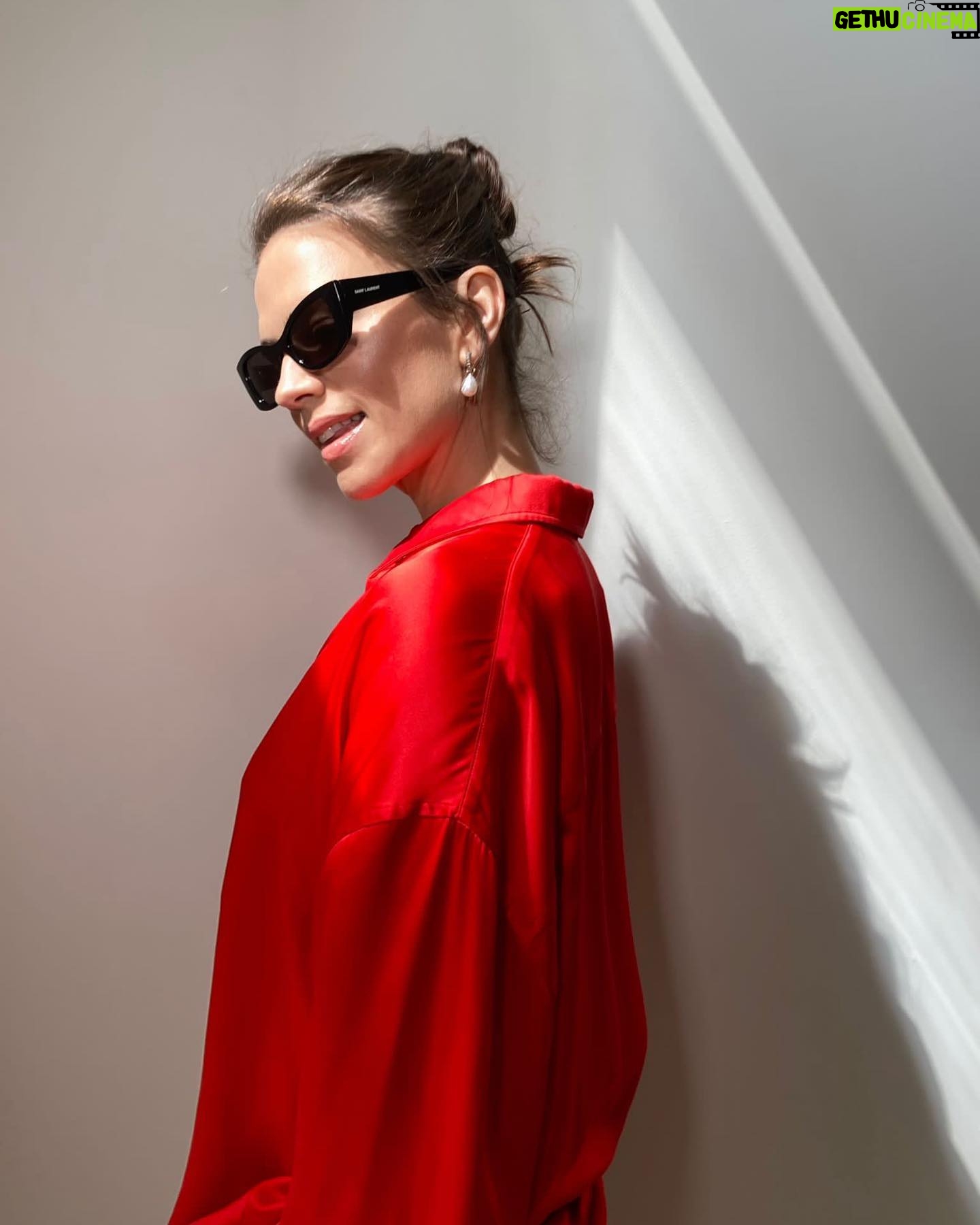 Hayley Atwell Instagram - Red-y for my close up