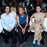 Hayley Atwell Instagram - British theatre comes to @jw_anderson london fashion week show… Ben Whishaw and Sophie Okonedo are two of our great stage talents. Their work continues to inspire and move me. @rosefordestudio @wendyrowe @stefanbertin 💫 picture credit: Jed Cullen/Dave Benett/Getty