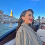 Hayley Atwell Instagram - Last night I was lucky enough to meet some extraordinary Italian artisans, and watch them demonstrate and explain their work. Thanks to my dear friends Diego and Andrea Della Valle, and the @tods family for putting on such a spectacular showcase at the 60th Biennale. The words ‘Made In Italy’ mean something very special, and I so admire how proud they are of it, and of the work that goes into their creations. Go check out The Art of Craftsmanship exhibition if you can 💋 outfit by @tods styling @rosefordestudio hair by @bjornkrischker makeup by @jennycoombsmakeup 🇮🇹