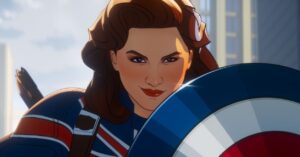 Hayley Atwell Instagram - Catch Episode 8 of Marvel's What If...? on December 29th on Disney .