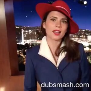Hayley Atwell Instagram - Thinking about my previous life as a Dubsmash star and wondering if I should come out of retirement