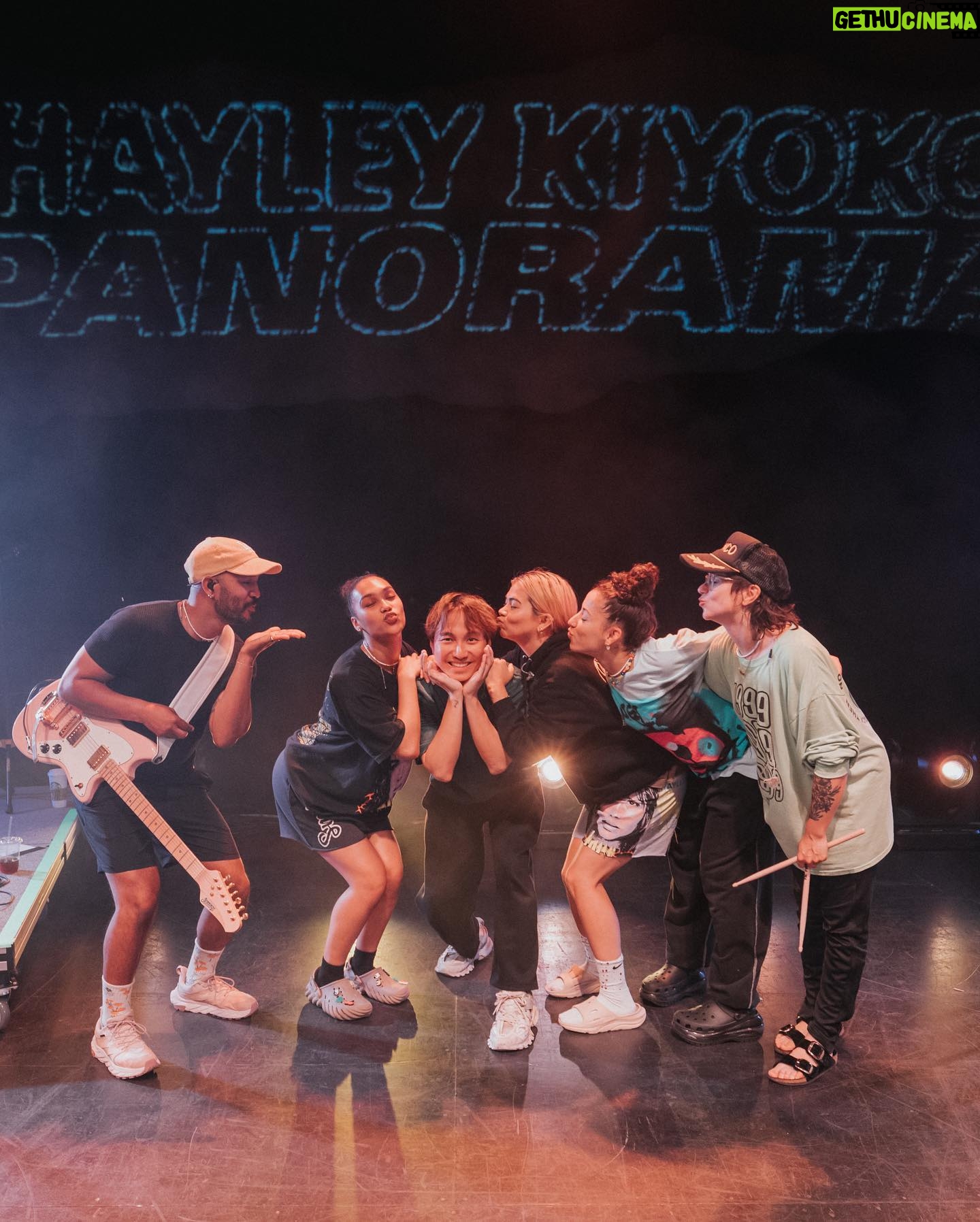 Hayley Kiyoko Instagram - 34 shows and the Panorama Tour is over. 😭 What this tour has meant to me will be something I carry with my soul for the rest of my life. The past couple of years, I lost my confidence and ability to believe in myself. Lost my sense of purpose and self. There were some really dark times where I questioned everything. If I was going to be able to dance again. Tour again. Believe again. Show up for myself again. This tour reminded me that I cannot give up. Ever. It fueled my soul in ways I can’t describe. Every show I found my confidence growing, my sense of self feeling safe, and my purpose crystal clear. Thank you from the bottom of my heart for every single one of you who came to a show. Celebrated themselves. Shared their vulnerability and kindness. The meet and greets and q&as meant so much to me. Getting to witness your joy in the crowd and allowing yourselves to be swept up in the moment is one of my greatest honors. I want to thank my AMAZING tour family; my crew, my band, my dancers. Thank you all for working so incredibly hard and supporting me. I couldn’t have done this without you. Thank you for giving it your all every single night, keeping us safe and making sure the fans have the best concert experience possible! I couldn’t be more proud of this show. I love you all so so much. 🥹 Thank you to our amazing openers @leah @kkatherineli @emmymelimusic and the second half @illpeach__ and @allisonponthier !!! It was such an honor to get to hear you play and kill it every night! I miss you all already. So much. Hoping we get to do this all again sooner rather than later but in the meantime, we keep climbing. 😈