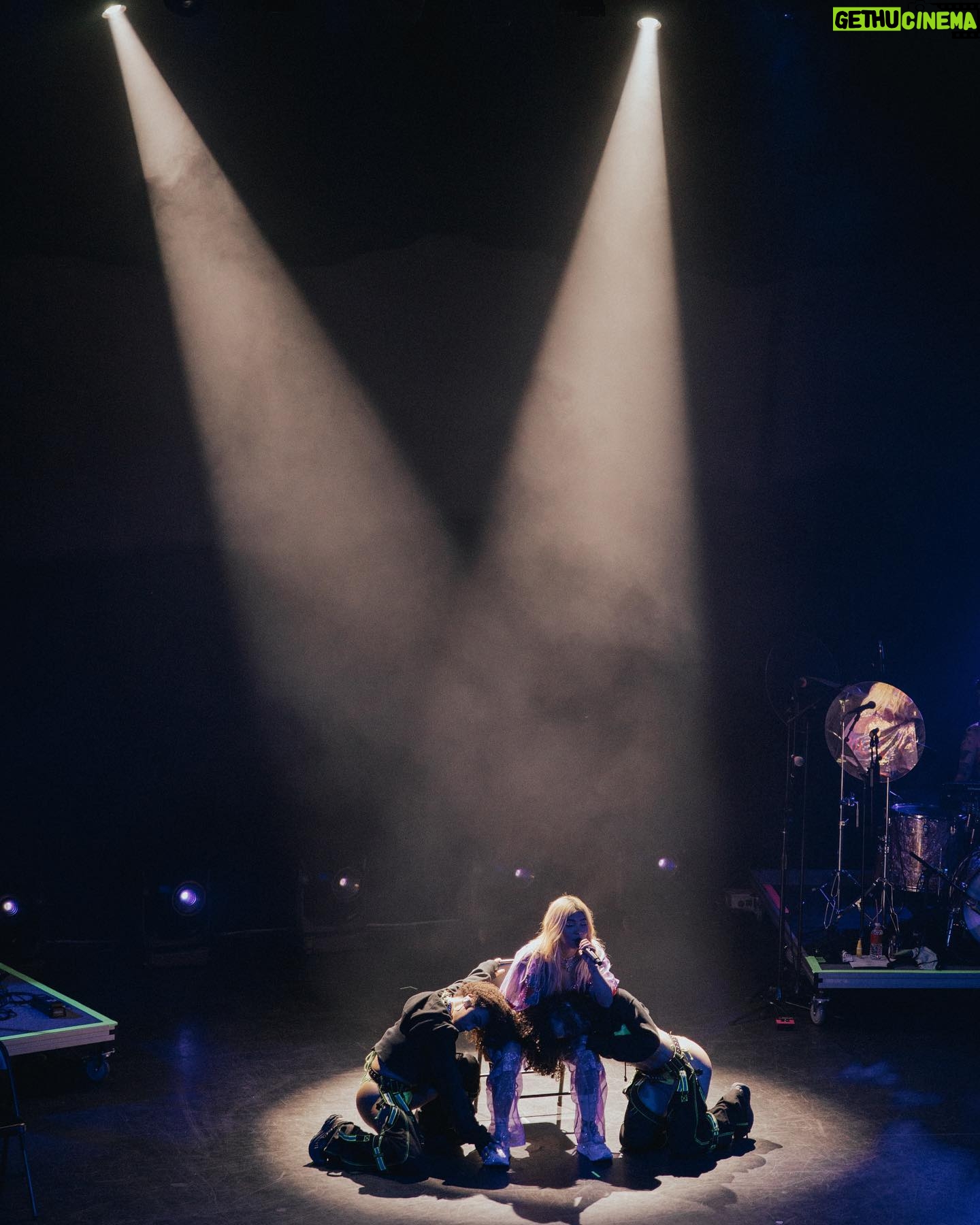 Hayley Kiyoko Instagram - 34 shows and the Panorama Tour is over. 😭 What this tour has meant to me will be something I carry with my soul for the rest of my life. The past couple of years, I lost my confidence and ability to believe in myself. Lost my sense of purpose and self. There were some really dark times where I questioned everything. If I was going to be able to dance again. Tour again. Believe again. Show up for myself again. This tour reminded me that I cannot give up. Ever. It fueled my soul in ways I can’t describe. Every show I found my confidence growing, my sense of self feeling safe, and my purpose crystal clear. Thank you from the bottom of my heart for every single one of you who came to a show. Celebrated themselves. Shared their vulnerability and kindness. The meet and greets and q&as meant so much to me. Getting to witness your joy in the crowd and allowing yourselves to be swept up in the moment is one of my greatest honors. I want to thank my AMAZING tour family; my crew, my band, my dancers. Thank you all for working so incredibly hard and supporting me. I couldn’t have done this without you. Thank you for giving it your all every single night, keeping us safe and making sure the fans have the best concert experience possible! I couldn’t be more proud of this show. I love you all so so much. 🥹 Thank you to our amazing openers @leah @kkatherineli @emmymelimusic and the second half @illpeach__ and @allisonponthier !!! It was such an honor to get to hear you play and kill it every night! I miss you all already. So much. Hoping we get to do this all again sooner rather than later but in the meantime, we keep climbing. 😈