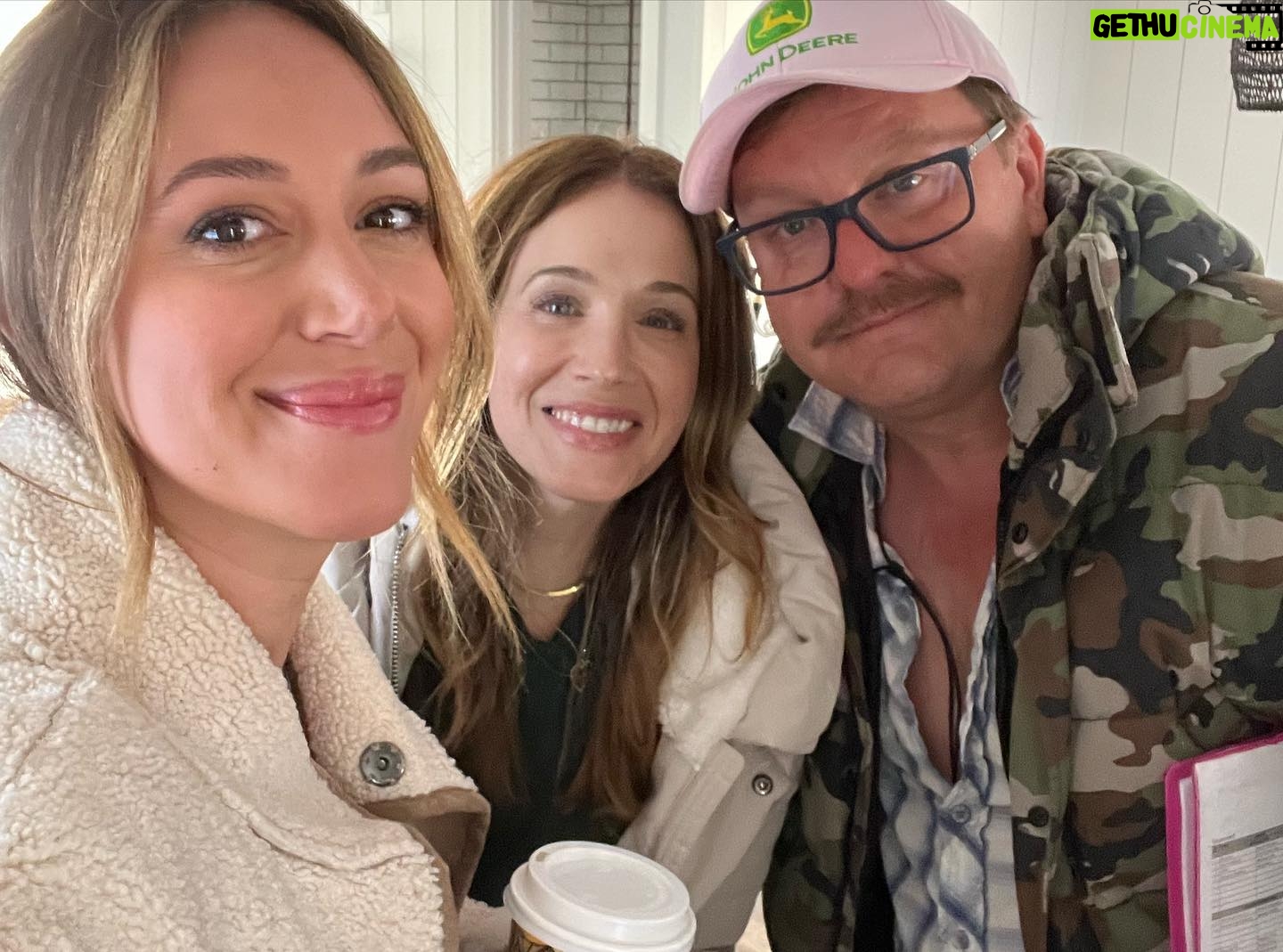 Haylie Duff Instagram - How has it already been a year since filming #sweetonyou 🥰 miss this gang!