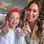 Haylie Duff Instagram - 🎄✨ Crafting memories! Haylie Duff and her adorable helper are turning candy canes into the cutest holiday reindeer. Perfect for family fun time!   For the extended version of this video and more exclusive uplifting content that celebrates the spirit of the season, don’t forget to check out the My UPtv app! 📺 🎁   #HolidayTraditions | #ChristmasCrafts | #christmasspirit | #holidaycrafts | #christmasinspiration