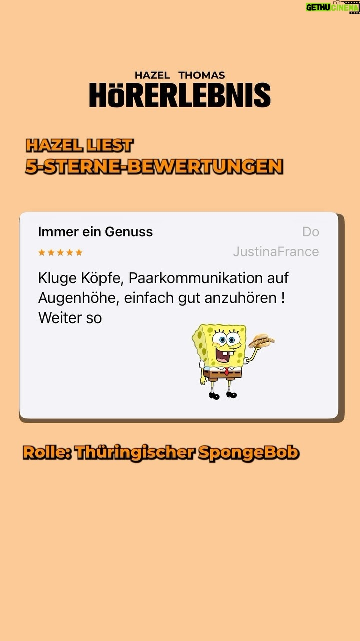 Hazel Brugger Instagram - Neue Folge #hazelthomashörerlebnis schon gehört? 😅 Was sagt ihr zu den Impressionen? Vielen Dank für die vielen positiven Bewertungen 🫡
