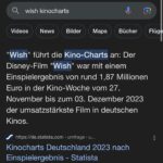 Hazel Brugger Instagram - Wünsche werden wahr! WISH IST AUF PLATZ 1 DER KINOCHARTS ⭐️💫🌟 Vielen Dank für den Support 🫡 (auf den Fotos seht ihr mich mit mir, hihi) #wish #disney #disneyde #hazelbrugger