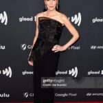 Heather Dubrow Instagram - PROUD to have been a presenter at last night’s @glaad Awards and I just want to say — what an INCREDIBLE night for such a worthy cause ❤️ For anyone who doesn’t know, the GLAAD Awards recognize media for their inclusivity of the LGBTQ community and honor them for their fair and accurate representation - Which is something that I not only applaud but also something that I wholeheartedly support. Inclusivity will always be of utmost importance to me so thank you to GLAAD for putting together an amazing Award show !!!! And for anyone who’s been following along this week: YES ! I went with the black dress !! I mean… Are we surprised 😂😂 What’re your thoughts??!! 👀👀💃🏻