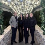Heather Dubrow Instagram - TIS’ THE SEASON for caviar bumps and bumping into my fabulous friends !!! 💃🏻❤️ !! Thank you @kathyhilton for including me in the festivities!!!! SWIPE to see me lose my “caviar bump” virginity 😂 ( so glad it’s legal!!!) and more fun pics from the party and dinner with the husbands after !!!! Can you tell I love the holidays???