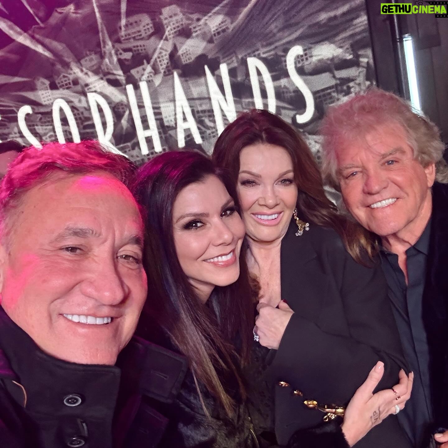 Heather Dubrow Instagram - WOW ! What an incredible night @scissorhandsmusical ! My friend and Producer extraordinaire @lancebass and the cast were off the charts ! Loved the whole vibe and running into friends !!! We laughed, we cried, we sang β¦ PERFECT night @bourbonroomhollywood ππ»β€οΈ