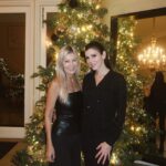 Heather Dubrow Instagram - Unseen scenes from our Hannukah dinner ❤️(How does this already feel like it was forever ago ???) FUN FACT: every year we play spin the dreidel and now that the kids are older it’s become one of my favorite things !! I put unwrapped gifts on a table to the side and everyone gathers around the main table to play and as soon as someone gets to 21 we all yell “PICK PICK PICK!!!” and you get to go up to the table and choose a gift -it’s SO fun !! One of my favorite family traditions ❤️❤️ Last night we also did a “9th Night of Hannukah” because all of the kids are home and wanted latkes so maybe that’ll be a new tradition… 💃🏻 Do you do any fun or special family holiday traditions?? Share them in the comments !!