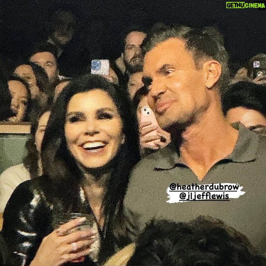 Heather Dubrow Instagram - A soft pretzel, pics in soft focus 🤷🏻♀️😂, a night of laughter, and great friends is my love language!!! Countess Luann absolutely CRUSHED IT! If you have the chance to see her cabaret show - GO! Swipe for a little recap of a great night out ❤️❤️