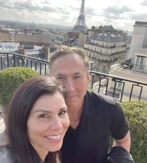 Heather Dubrow Instagram - Postcards from Paris!!! I’m in a post-@louisvuitton Fashion Show state of bliss and I’m staying that way until tomorrow ! (When I am literally and figuratively back to REALITY !) More to come… ❤️ #pfw