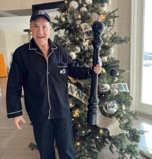 Heather Dubrow Instagram - & THAT’S A WRAP 🎬 on Christmas 2023!!! Happy holidays from us to you - I hope you all smiled as big as Terry did when he saw his giant pepper mill !! 😂 Wishing you a safe, happy, and healthy holiday… Love, The Dubrow Family ❤️❤️ ( LAST PIC is Terrys face as he sees how many gifts are under the tree 🤣🙏❤️)