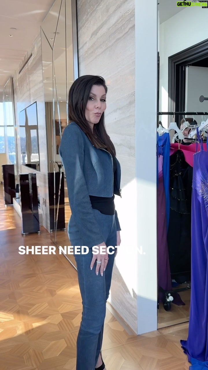 Heather Dubrow Instagram - RACK REVIEW !!! In the midst of Oscars week, @style_byjordan found so many fabulous options for me to wear to @glaad - This was my first reaction to the dresses but I want to know yours !! Any that stand out to you?? Any you think Iβll like / dislike?? ππ