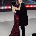 Heather Dubrow Instagram - NOT OVER this dress, this incredible event and meeting so many amazing, talented, powerful women (including the insanely talented @ddlovato )! Last week I asked you to help me pick my dress to walk the runway at @american_heart Red Dress Event and SO MANY of you choose this one!!! ( Loved them all - but you know I can’t resist a little bit of sparkle 💃🏻 ) Thank you again to @pamellaroland for this amazing dress - I felt strong, empowered, confident and BOLD ! To quote Demi here … “what’s wrong with being confident??!!” This event was so special because it embodied so much of what I care about: Raising awareness for a more-than-worthy cause and empowering women to proactively take control of their health. I was grateful for the opportunity on the red carpet to discuss Terry’s TIA and the scary but very real experience we had last year in order to raise awareness for strokes. Having @drdubrow come up from his seat and meet me on the runway for a special moment was the cherry on top ❤️