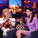 Heather Dubrow Instagram - Not pictured: My pre-show 2 block rainy walk in stilettos & the last minute grey hair that had to be emergently covered up 👵🏻( Saved by @juliusmichael1)!!! @bravowwhl with @jennymccarthy and @bravoandy was so FUN! Wish I could say the same about the finale…🤷🏻‍♀️ Gina’s party was epic - would’ve loved to enjoy it more but what were YOUR thoughts?? What’d you think of the theme and everything that happened? I’ll be answering questions tonight LIVE on Nightcap at 6PM PST ! Join us then or share your thoughts about the finale in the comments below!!