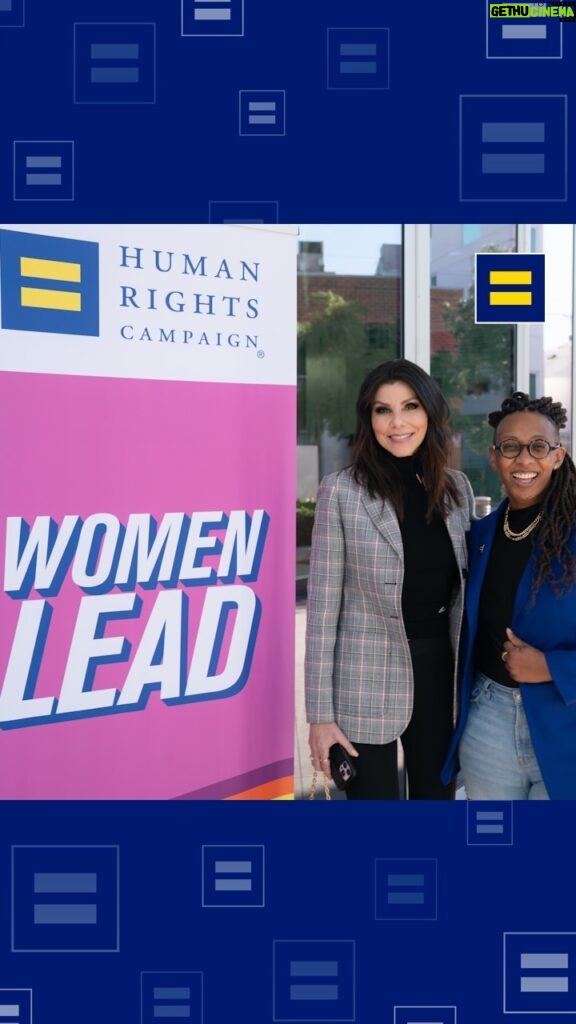 Heather Dubrow Instagram - KEEP UP THE FIGHT ❤️ It truly isn’t enough to just say you support LGBTQ kids- you need to speak up and SHOW support. I’m so proud to be affiliated with @humanrightscampaign to help make a difference to a cause so close to my heart. Please share this video or click the link in my bio to donate whatever you can!