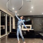 Heather Dubrow Instagram - It’s finale night… Welcome to the circus 👀🤡🎪 I mean, would it REALLY be an #RHOC finale party without a costume?? I loved the theme though - especially since some of us were walking on a tightrope all season… AND some people were contortionists in many ways … you could even go as far to say that some of the girls were jumping through hoops to push a certain narrative ( see what I did there ??) HOWEVER, in true circus form, I will leave everything up to your imagination ! I am dressed as an Aerial artist tonight so I could “fly high” above the drama - how do you think that went ?? 🤔
