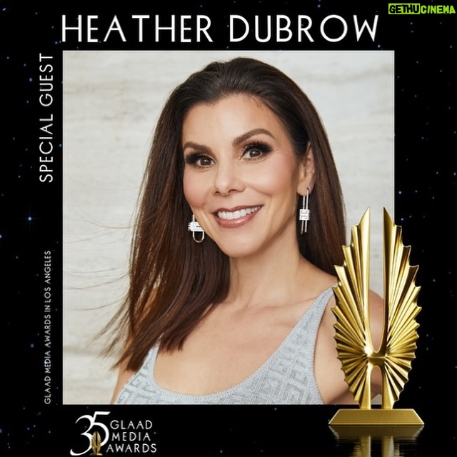 Heather Dubrow Instagram - EXCITED to be joining @GLAAD at the #GLAADawards in LA on March 14 !!! ❤️ The GLAAD Media Awards honor media for fair, accurate, and inclusive representations of LGBTQ people and issues. Since its inception, the GLAAD Media Awards have grown to be the most visible annual LGBTQ awards show in the world, sending powerful messages of acceptance to audiences globally. I’m beyond proud to support such an incredible and deserving cause and I’ll put the link in my bio if you want to learn more ! 💃🏻