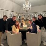 Heather Dubrow Instagram - Happy 20th Birthday @nickdubrow @maxdubrow !!!!! We love you so much and are so proud of the incredible humans you are !!! Amazing dinner @noburestaurants ( IYKYK…😂😂) and home for presents and cake ❤️ Swipe to the end for a sweet throwback photo!