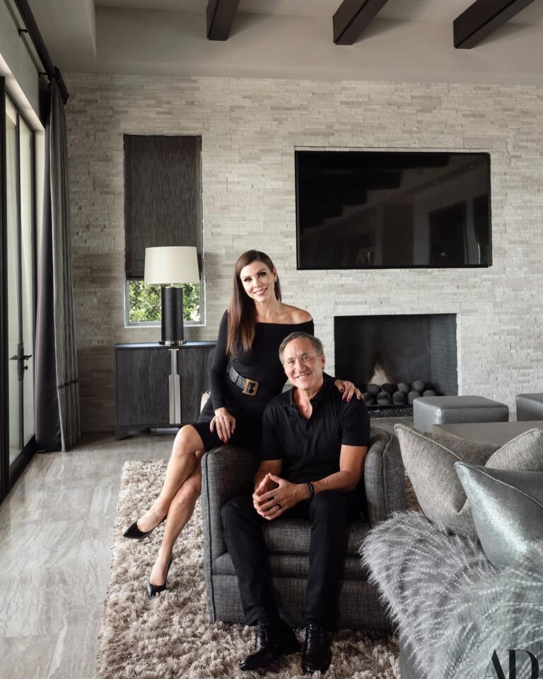 Heather Dubrow Instagram - Reminiscing WAY back to our old Newport house & what an honor it was to be featured in @archdigest – That being said… We have very some exciting projects coming up so I have home design on my mind !! And one thing about me is that I will forever love the process of building homes from scratch, designing spaces, blending interior design styles, making a house feel like HOME, and everything that comes with the home building process. SWIPE through for a little blast from the past… I always loved the dark wood exposed beams and still think about the closet !! Who remembers this home ??? I’d love to hear what your favorite design element is or how you would describe your home-style ! Let’s talk ❤️❤️