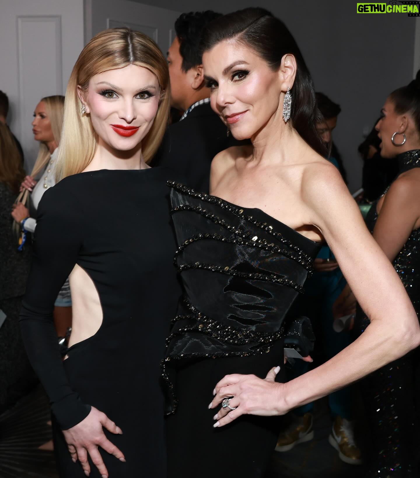 Heather Dubrow Instagram - All smiles at the @glaad Awards ❤️ When the night combines your love for a great cause and great friends >>> Nothing better !