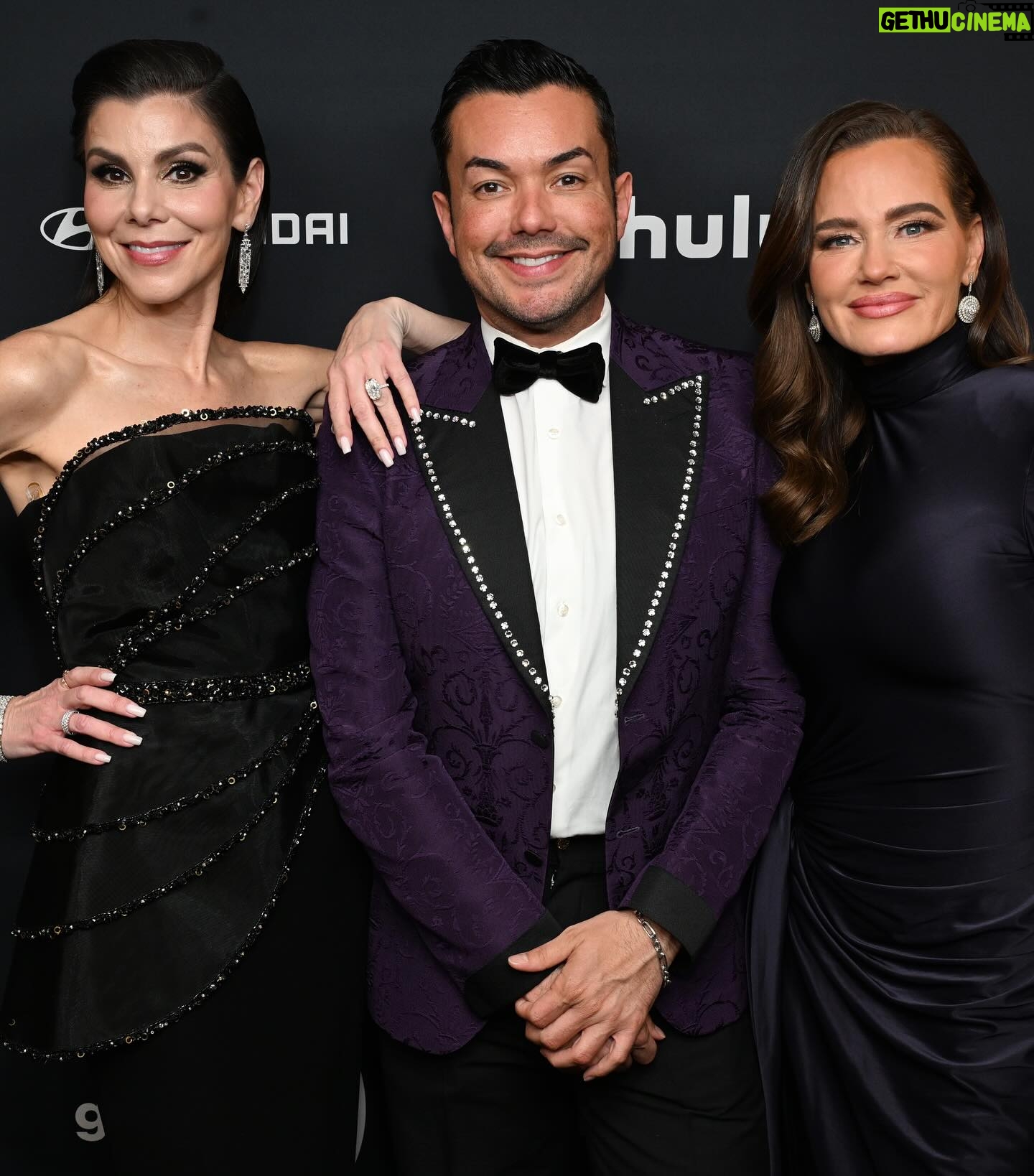 Heather Dubrow Instagram - All smiles at the @glaad Awards ❤️ When the night combines your love for a great cause and great friends >>> Nothing better !