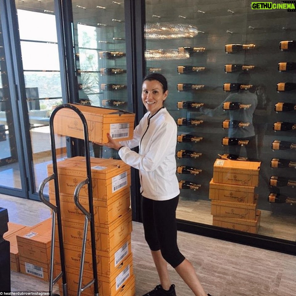 Heather Dubrow - 83.5K Likes - The end of an era!!! Said goodbye to our home on this week’s episode of RHOC! What do you think I’ll miss the most…. 🤔OR if you have a favorite memory of Chateau Dubrow, tell me !!! I’d love to hear it ❤️❤️