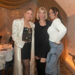 Heather Morris Instagram - Fun night out celebrating @lindsayalbanese partnership with @saks 👏👏👏 Cheers to dressing up and not being stuck in our sweatpants and a ball cap @evelynlozada