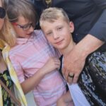 Heather Morris Instagram – 8 years old today. hbd big O. Love you to the moon my little bub