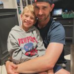 Heather Morris Instagram – 8 years old today. hbd big O. Love you to the moon my little bub